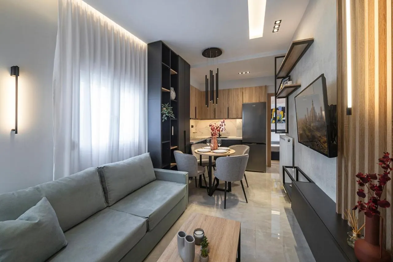 Juno By Halu! Stylish Apt In The Center Soluň Řecko